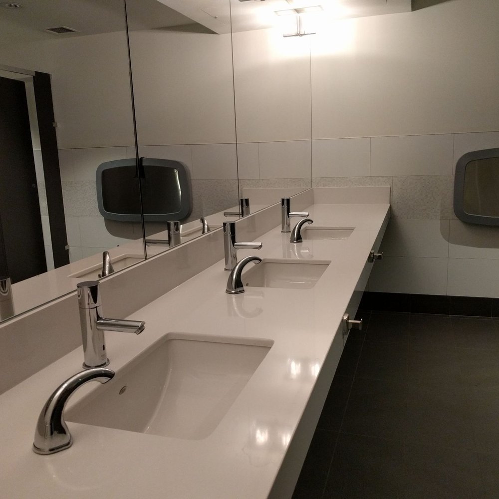 The Buffet - Restroom with hooks for your bags at the sink. - Buffets Near Me - Edmonton, Alberta The Buffet - Restroom with hooks for your bags at the sink. - Buffets Near Me - Edmonton, Alberta