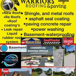 Warriors Roofing - Flyer