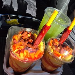 Mangonadas & cucumber aghast fresca Mangonadas & cucumber aghast fresca