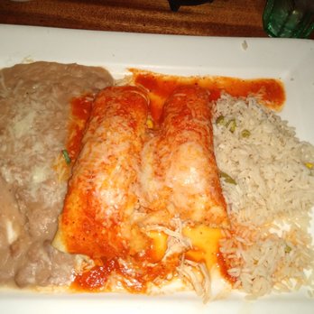 Hola! - Chicken Enchiladas Roja - Mexican Near Me - Bend, Oregon
