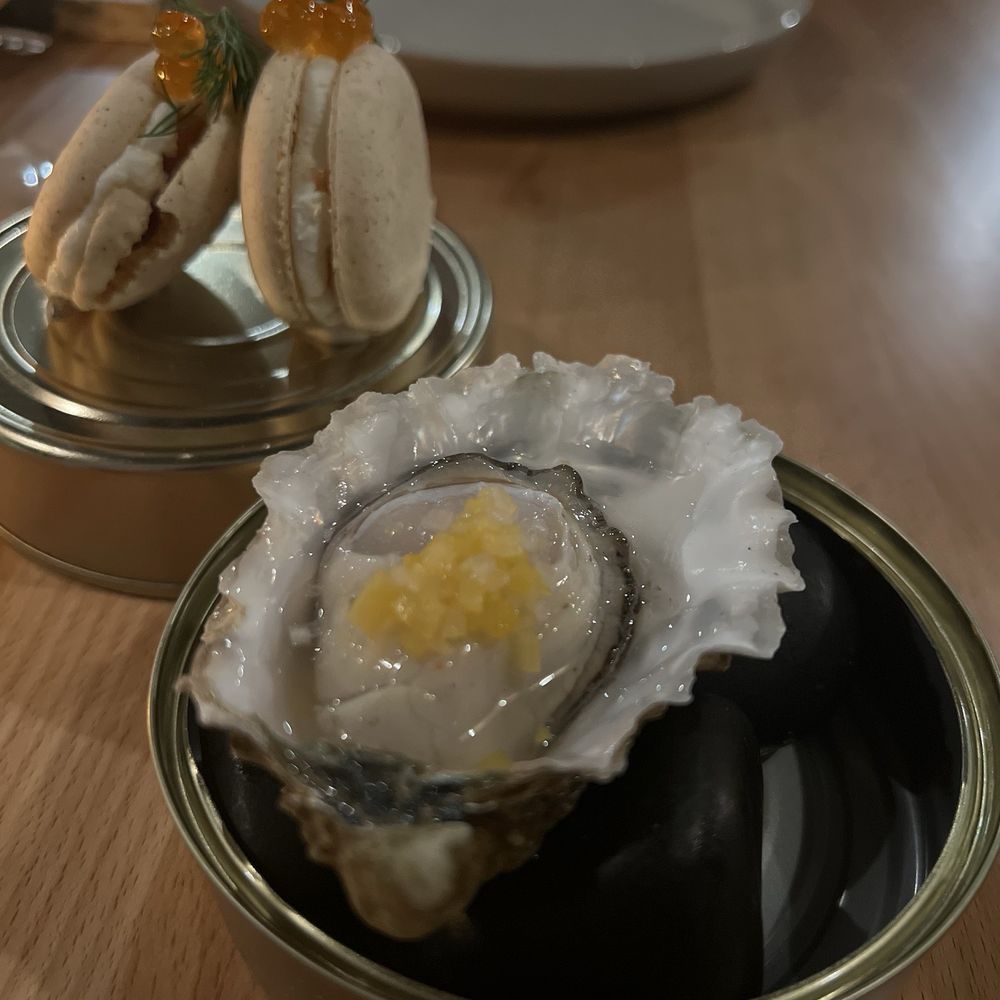 Lele Kitchen - Oyster - preserved lemonand champagne mignonette - Wine Bars Near Me - Los Gatos, California Lele Kitchen - Oyster - preserved lemonand champagne mignonette - Wine Bars Near Me - Los Gatos, California