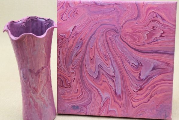 Wednesday Pour Paint Drop In - call now for more info