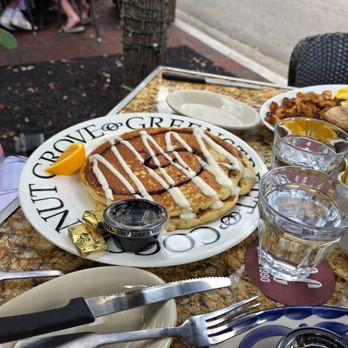 Greenstreet Cafe - Cinnamon Pancakes, crazy!!! - Breakfast & Brunch Near Me - Miami, Florida Greenstreet Cafe - Cinnamon Pancakes, crazy!!! - Breakfast & Brunch Near Me - Miami, Florida