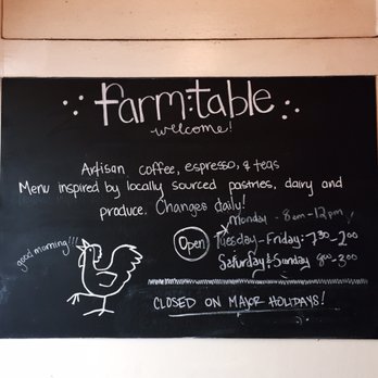 Farm : Table - open hours - Coffee & Tea Near Me - San Francisco, California Farm : Table - open hours - Coffee & Tea Near Me - San Francisco, California