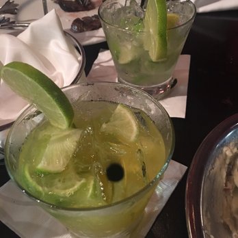 Texas de Brazil - Miami Dolphin Mall - Passion fruit caipirinha and regular caipirinha - Steakhouses Near Me - Miami, Florida