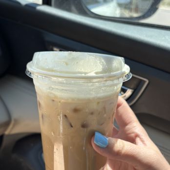 Lavender Coffee Boutique - Peaches N Cream Latte with oatmilk - Coffee & Tea Near Me - Englewood, Colorado Lavender Coffee Boutique - Peaches N Cream Latte with oatmilk - Coffee & Tea Near Me - Englewood, Colorado
