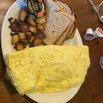 Brother Juniper's - Garden and the Lamb Omelet, crispy potatoes - Breakfast & Brunch Near Me - Memphis, Tennessee