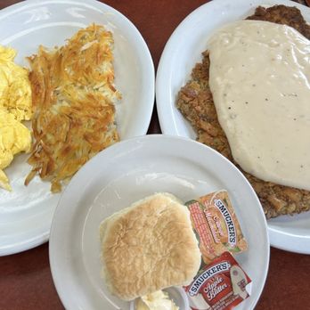 McCrae's Country Cafe - Chicken fried steak breakfast. - American Near Me - Gresham, Oregon