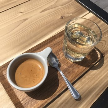 Coffeebar Roastery - Triple espresso with blood orange spritzer - Coffee Roasteries Near Me - Reno, Nevada