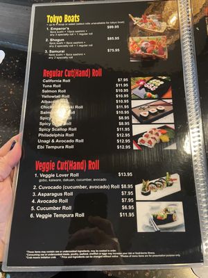 Menu photo 6 Tokyo Sushi Simi Valley, CA Menu photo 6 Tokyo Sushi Simi Valley, CA