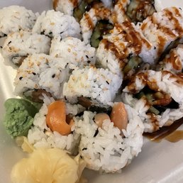 Philly Roll and Unakyu Roll