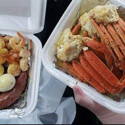 Krab Kingz Seafood - Loaded platter