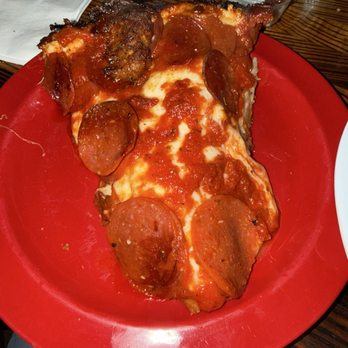 Pequod's Pizza - Pepperoni sausage - Pizza Near Me - Chicago, Illinois Pequod's Pizza - Pepperoni sausage - Pizza Near Me - Chicago, Illinois
