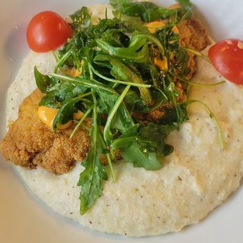 Breakfast At Barneys - Fish and grits! - Breakfast & Brunch Near Me - Atlanta, Georgia