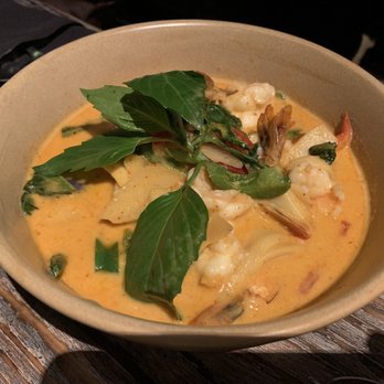 Up Thai - Red Curry with Shrimp - Thai Near Me - New York, New York