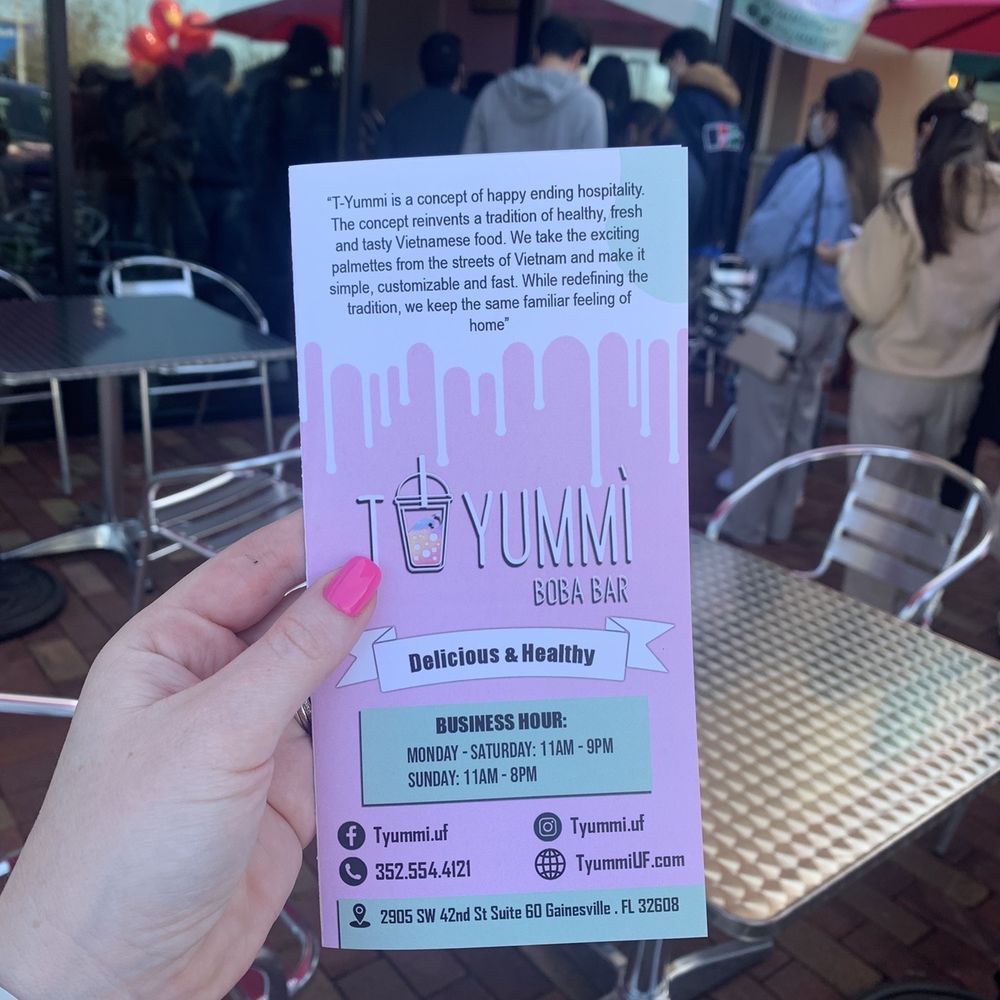 T-Yummi Boba Bar - Menu! - Bubble Tea Near Me - Gainesville, Florida T-Yummi Boba Bar - Menu! - Bubble Tea Near Me - Gainesville, Florida