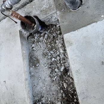 Chase Rooter & Plumbing - Clean cut and repour of concrete. Quality work. - Plumbing Near Me - Danville, California
