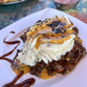 The Studio Public House - Daltrey's Dinner. Essentially a shepherd's pie on a roll, served open face. - Sandwiches Near Me - St Petersburg, Florida The Studio Public House - Daltrey's Dinner. Essentially a shepherd's pie on a roll, served open face. - Sandwiches Near Me - St Petersburg, Florida