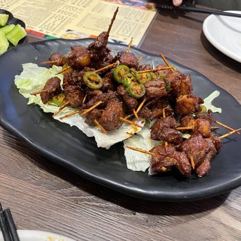 Chou's Kitchen - E07. Toothpick Lamb - Chinese Near Me - Chandler, Arizona