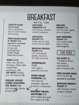 Menu photo 4 Lox Stock & Barrel Bondi Beach, NSW Menu photo 4 Lox Stock & Barrel Bondi Beach, NSW