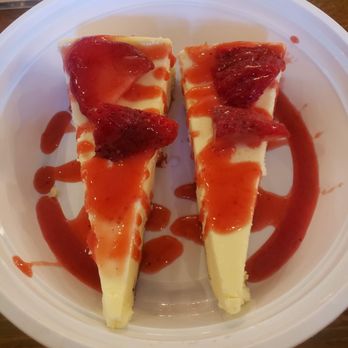Kid Cashew - Strawberry cheesecake to go - Mediterranean Near Me - Charlotte, North Carolina