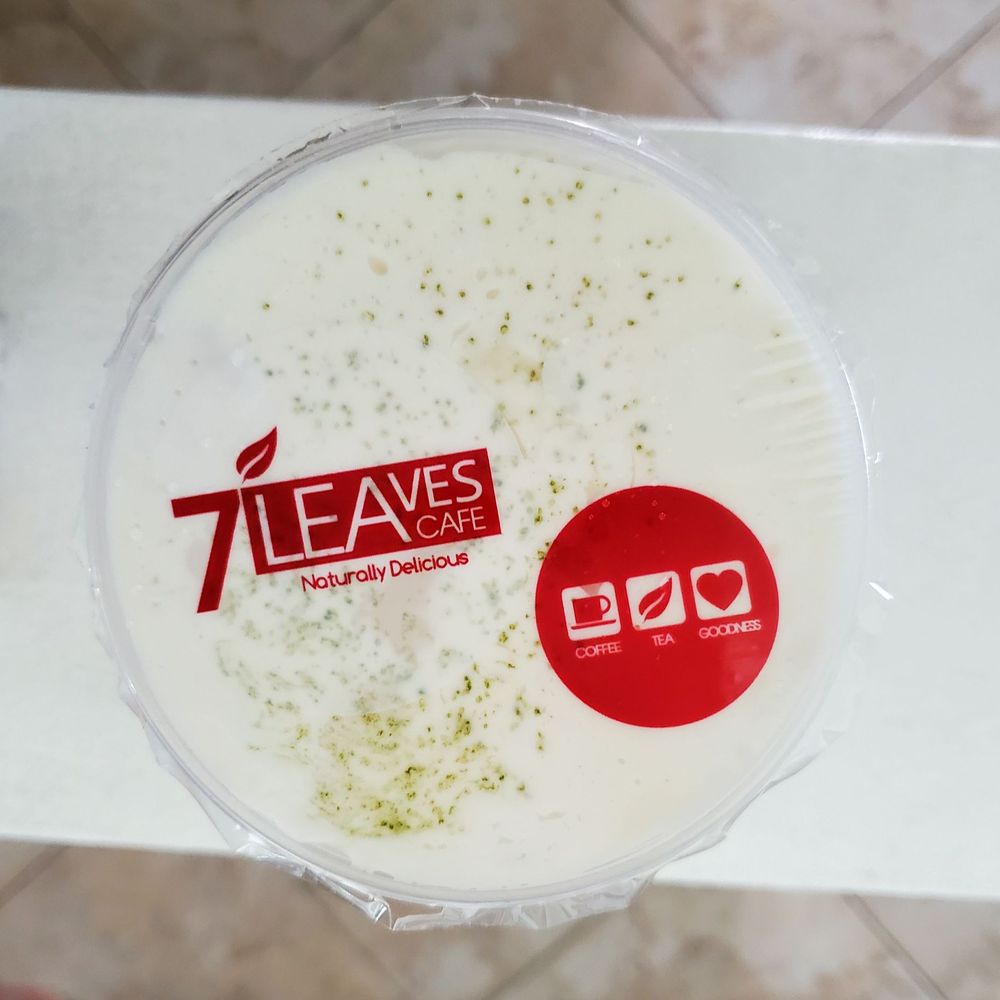 7 Leaves Cafe - top view: sea cream jasmine tea - Coffee & Tea Near Me - Cypress, California