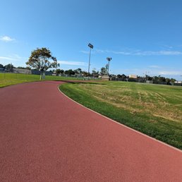 Walking on the track Walking on the track