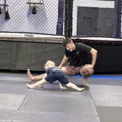 Effingham Combat Academy - Our boy was so excited for his first practice--he was eager to do the work!