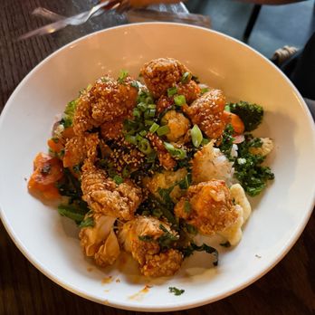 The Post Colorado - Boulder - Spicy Orange Chicken Rice Bowl - Breweries Near Me - Boulder, Colorado