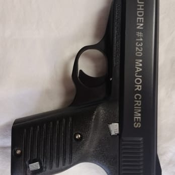 C & M Trophy - Lassr engraved gun for Everett Special Crimes unit - Trophy Shops Near Me - Mountlake Terrace, Washington C & M Trophy - Lassr engraved gun for Everett Special Crimes unit - Trophy Shops Near Me - Mountlake Terrace, Washington