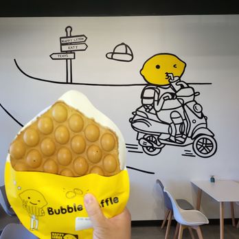 Happy Lemon - Matcha egg waffle - Juice Bars & Smoothies Near Me - Katy, Texas Happy Lemon - Matcha egg waffle - Juice Bars & Smoothies Near Me - Katy, Texas