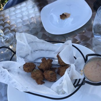 Mo Bay Grill - Conch Fritters - good but skip the sauce - Caribbean Near Me - Sebastian, Florida