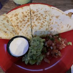 Spinach Chicken Quesadilla