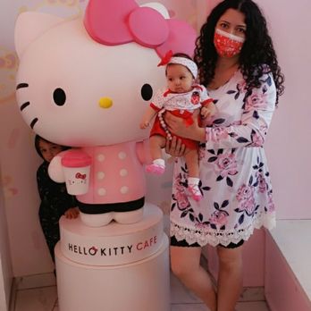 Hello Kitty Cafe - Baby's first trip - Cafes Near Me - Irvine, California