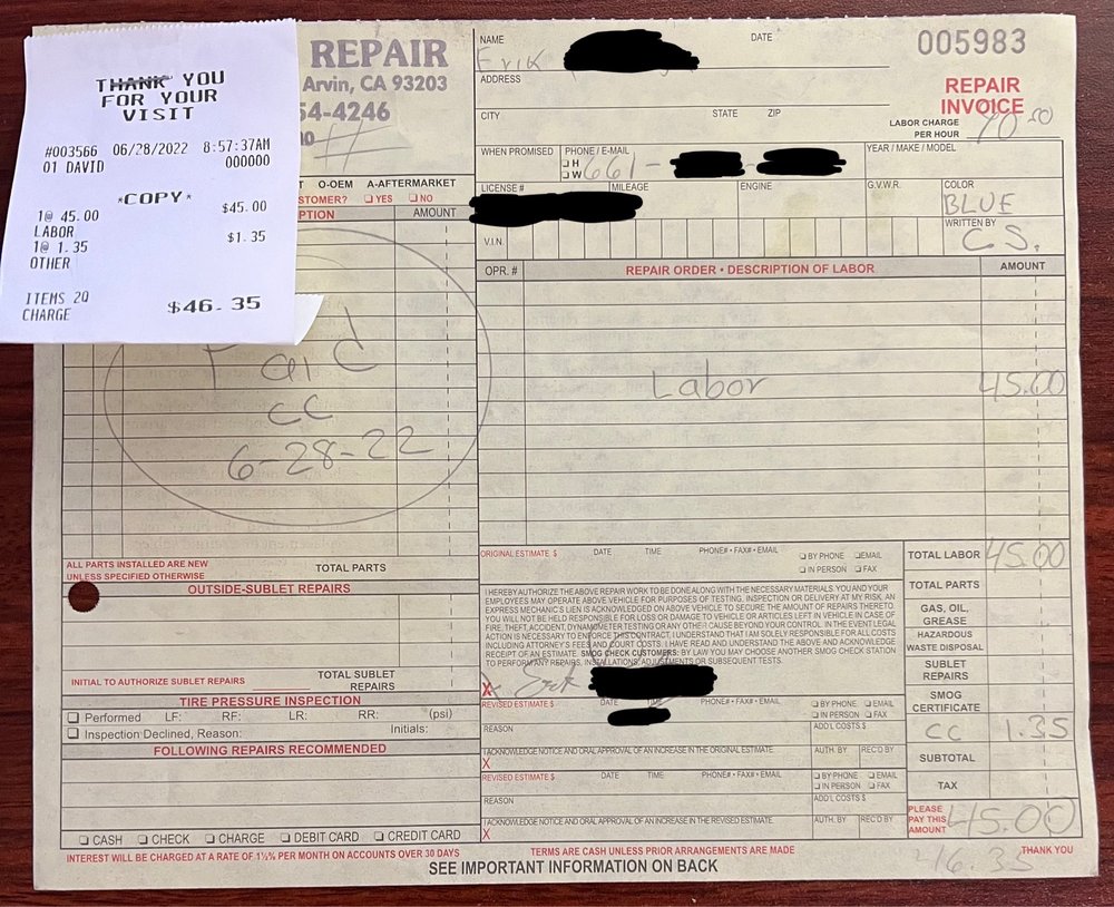 SILVA AUTO REPAIR Updated July 2024 14441 Sycamore Rd, Arvin