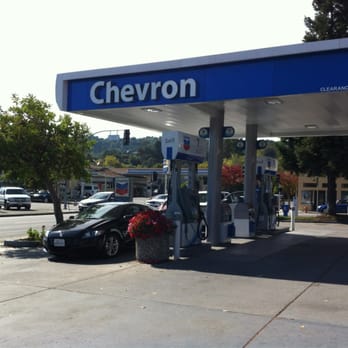 Chevron - a car at a gas station - Gas Stations Near Me - San Rafael, California