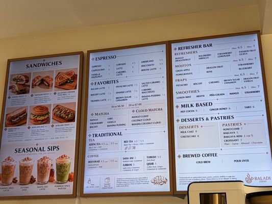 Menu photo 1 Baladi Coffee House North Olmsted, OH