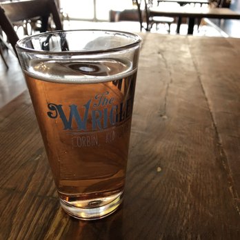 The Wrigley Taproom & Eatery - Wise Bird Rosé Cider - New American Near Me - Corbin, Kentucky