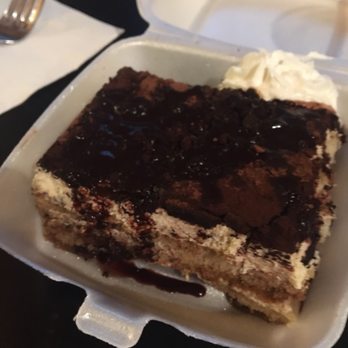 The Local 218 - Tiramisu. It was perfect. Pairs well with a good cab! - Seafood Near Me - Brainerd, Minnesota