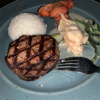 Javier's - Dinner was wonderful & delicious!! Filet mignon & lobster tail. - Mexican Near Me - Irvine, California Javier's - Dinner was wonderful & delicious!! Filet mignon & lobster tail. - Mexican Near Me - Irvine, California