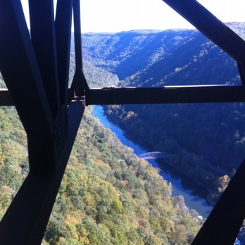 Bridge Walk - Walking under New River Bridge. - Hiking Near Me - Lansing, West Virginia
