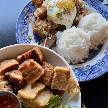 Sun Rice - Lechon Kawali, Sisig - Filipino Near Me - Portland, Oregon Sun Rice - Lechon Kawali, Sisig - Filipino Near Me - Portland, Oregon