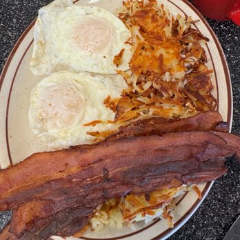 Gangnam Cafe - Breakfast with extra bacon for the kids! - American Near Me - Concord, California