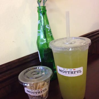 Mouthful Eatery - Cucumber mint lemonade and dulce de leche cookies. - Sandwiches Near Me - Thousand Oaks, California Mouthful Eatery - Cucumber mint lemonade and dulce de leche cookies. - Sandwiches Near Me - Thousand Oaks, California