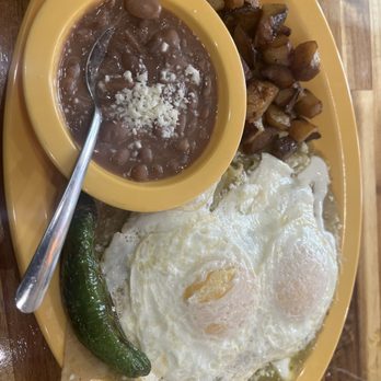 Eggies - Full Chilaques platter - Breakfast & Brunch Near Me - Winston-Salem, North Carolina Eggies - Full Chilaques platter - Breakfast & Brunch Near Me - Winston-Salem, North Carolina