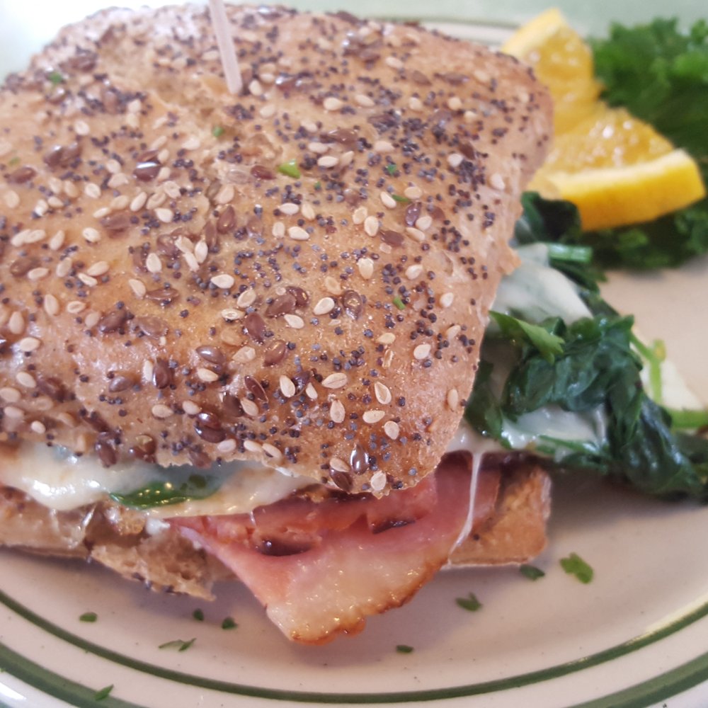 Carson's Store - Whole grain ciabatta with ham and veggies - Breakfast & Brunch Near Me - Noank, Connecticut