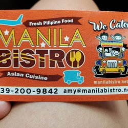 Manila Bistro - Business Card