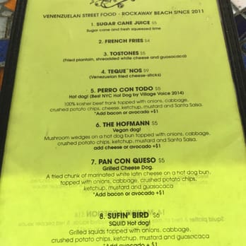 Santa Salsa - Menu 1 - Venezuelan Near Me - Brooklyn, New York Santa Salsa - Menu 1 - Venezuelan Near Me - Brooklyn, New York