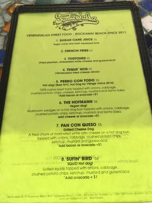 Menu photo 8 Santa Salsa Brooklyn, NY