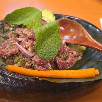 Kinzuu Izakaya - Koi Beef Isaan style - Izakaya Near Me - Las Vegas, Nevada Kinzuu Izakaya - Koi Beef Isaan style - Izakaya Near Me - Las Vegas, Nevada